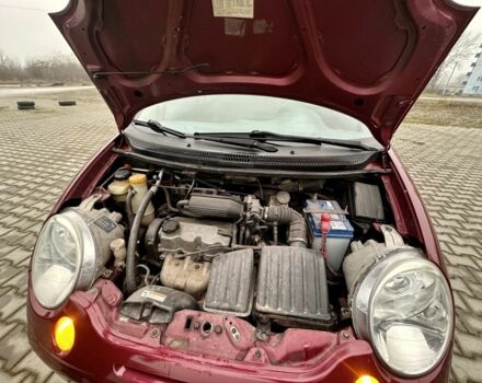 Красный Дэу Матиз, объемом двигателя 0.8 л и пробегом 174 тыс. км за 2800 $, фото 7 на Automoto.ua