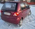 Красный Дэу Матиз, объемом двигателя 0.8 л и пробегом 93 тыс. км за 2200 $, фото 2 на Automoto.ua