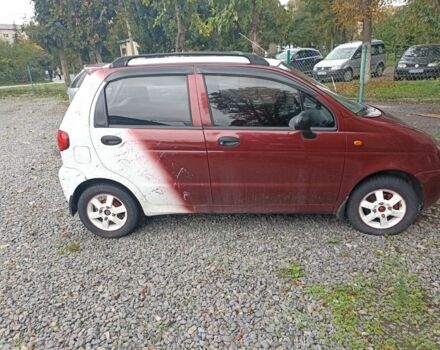 Червоний Деу Матіз, об'ємом двигуна 0.8 л та пробігом 113 тис. км за 2300 $, фото 1 на Automoto.ua