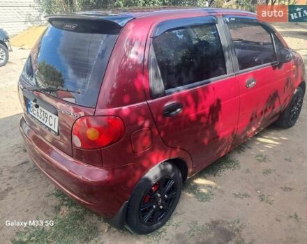 Красный Дэу Матиз, объемом двигателя 0.8 л и пробегом 181 тыс. км за 2600 $, фото 5 на Automoto.ua