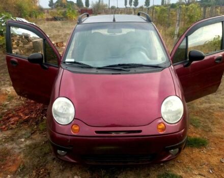 Красный Дэу Матиз, объемом двигателя 0.8 л и пробегом 121 тыс. км за 3000 $, фото 8 на Automoto.ua