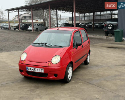 Червоний Деу Матіз, об'ємом двигуна 0.8 л та пробігом 130 тис. км за 2850 $, фото 6 на Automoto.ua