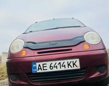 Красный Дэу Матиз, объемом двигателя 0.8 л и пробегом 125 тыс. км за 2200 $, фото 1 на Automoto.ua