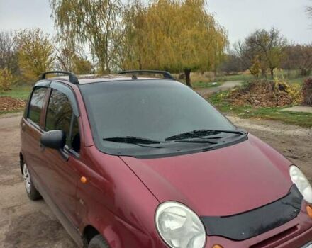 Красный Дэу Матиз, объемом двигателя 0.8 л и пробегом 158 тыс. км за 2900 $, фото 5 на Automoto.ua