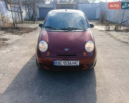 Красный Дэу Матиз, объемом двигателя 0.8 л и пробегом 136 тыс. км за 3000 $, фото 4 на Automoto.ua