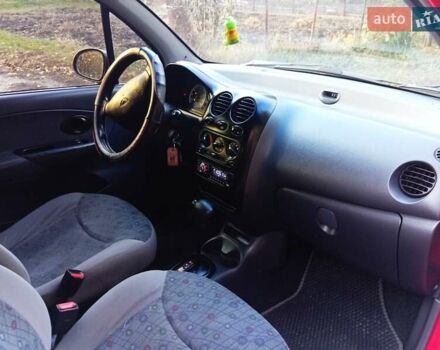 Дэу Матиз 2007 в Золотоноше на Automoto.ua Красный Дэу Матиз, объемом двигателя 0.8 л и пробегом 138 тыс. км за 2750 $, фото 15 на Automoto.ua