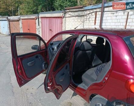 Червоний Деу Матіз, об'ємом двигуна 0.8 л та пробігом 90 тис. км за 2300 $, фото 9 на Automoto.ua