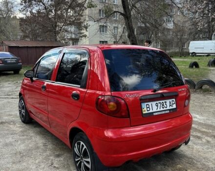 Червоний Деу Матіз, об'ємом двигуна 0.8 л та пробігом 146 тис. км за 2450 $, фото 5 на Automoto.ua