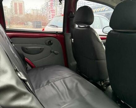 Красный Дэу Матиз, объемом двигателя 0.8 л и пробегом 111 тыс. км за 2000 $, фото 7 на Automoto.ua