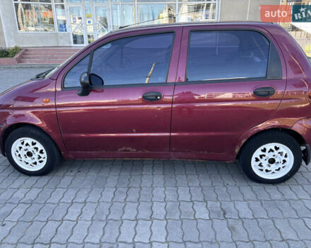 Красный Дэу Матиз, объемом двигателя 0.8 л и пробегом 174 тыс. км за 2800 $, фото 4 на Automoto.ua