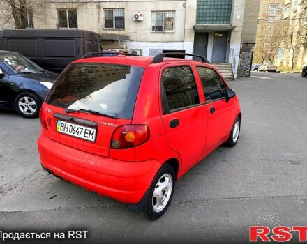 Красный Дэу Матиз, объемом двигателя 0.8 л и пробегом 103 тыс. км за 2300 $, фото 2 на Automoto.ua