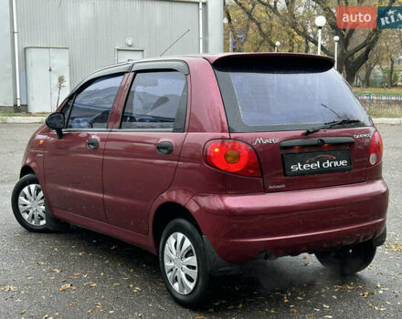 Красный Дэу Матиз, объемом двигателя 0.8 л и пробегом 107 тыс. км за 3499 $, фото 6 на Automoto.ua