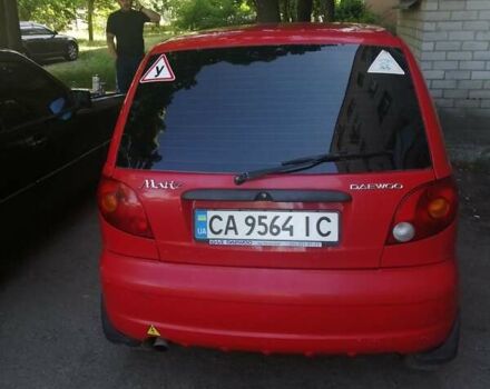 Червоний Деу Матіз, об'ємом двигуна 0.8 л та пробігом 120 тис. км за 2499 $, фото 2 на Automoto.ua