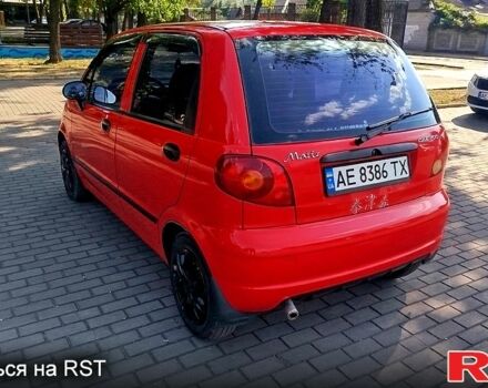 Красный Дэу Матиз, объемом двигателя 0.8 л и пробегом 151 тыс. км за 3200 $, фото 5 на Automoto.ua