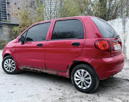 Красный Дэу Матиз, объемом двигателя 0.8 л и пробегом 180 тыс. км за 1750 $, фото 3 на Automoto.ua
