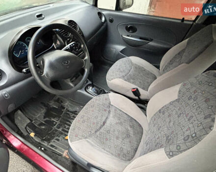 Червоний Деу Матіз, об'ємом двигуна 0.8 л та пробігом 142 тис. км за 2400 $, фото 12 на Automoto.ua