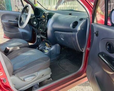 Красный Дэу Матиз, объемом двигателя 0.8 л и пробегом 125 тыс. км за 2200 $, фото 7 на Automoto.ua