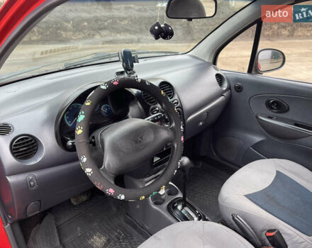 Красный Дэу Матиз, объемом двигателя 0.8 л и пробегом 120 тыс. км за 2850 $, фото 5 на Automoto.ua