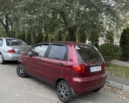 Червоний Деу Матіз, об'ємом двигуна 0.8 л та пробігом 145 тис. км за 2350 $, фото 4 на Automoto.ua