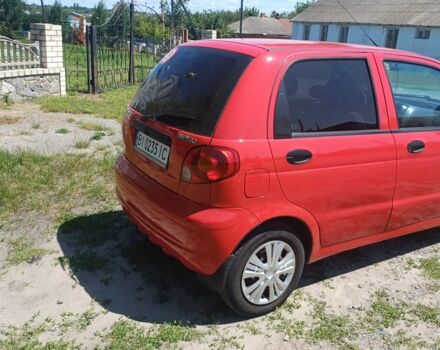 Красный Дэу Матиз, объемом двигателя 0.8 л и пробегом 149 тыс. км за 3300 $, фото 2 на Automoto.ua