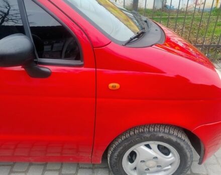 Красный Дэу Матиз, объемом двигателя 0.8 л и пробегом 89 тыс. км за 2700 $, фото 2 на Automoto.ua