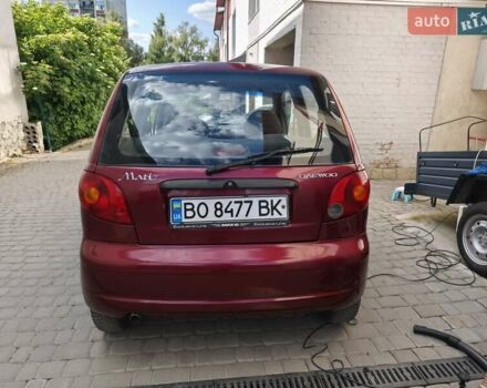 Червоний Деу Матіз, об'ємом двигуна 1 л та пробігом 130 тис. км за 1699 $, фото 3 на Automoto.ua