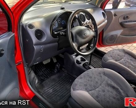 Красный Дэу Матиз, объемом двигателя 0.8 л и пробегом 151 тыс. км за 3200 $, фото 8 на Automoto.ua