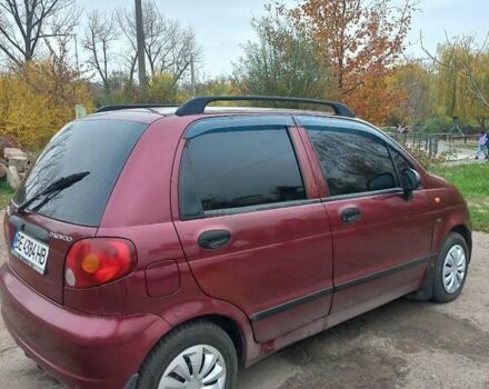 Красный Дэу Матиз, объемом двигателя 0.8 л и пробегом 158 тыс. км за 2900 $, фото 4 на Automoto.ua