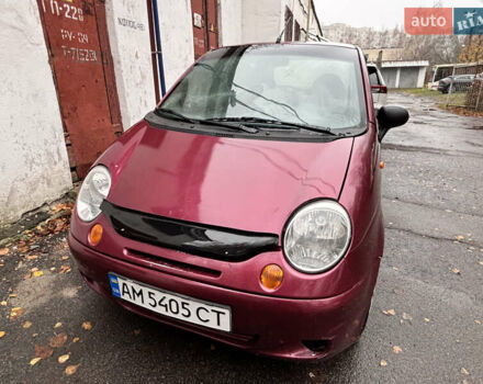 Червоний Деу Матіз, об'ємом двигуна 0.8 л та пробігом 142 тис. км за 2400 $, фото 3 на Automoto.ua