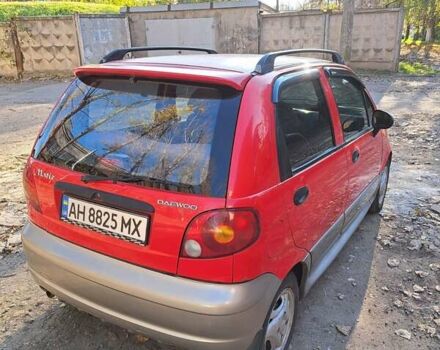 Червоний Деу Матіз, об'ємом двигуна 1 л та пробігом 100 тис. км за 1700 $, фото 3 на Automoto.ua
