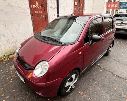 Червоний Деу Матіз, об'ємом двигуна 0.8 л та пробігом 142 тис. км за 2400 $, фото 5 на Automoto.ua