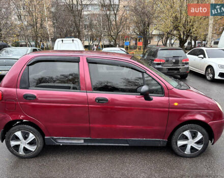 Красный Дэу Матиз, объемом двигателя 0.8 л и пробегом 142 тыс. км за 2300 $, фото 3 на Automoto.ua
