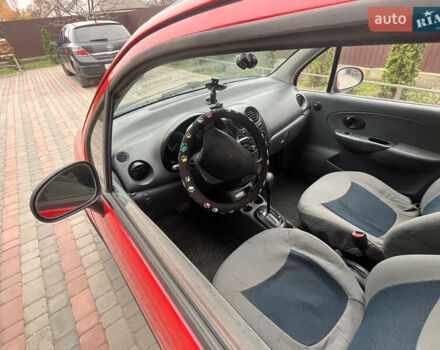Красный Дэу Матиз, объемом двигателя 0.8 л и пробегом 129 тыс. км за 2650 $, фото 4 на Automoto.ua