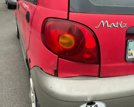 Красный Дэу Матиз, объемом двигателя 1 л и пробегом 111 тыс. км за 1700 $, фото 6 на Automoto.ua