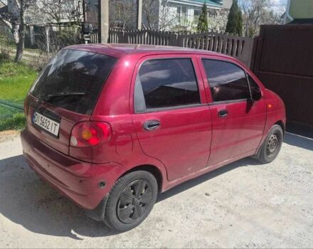 Красный Дэу Матиз, объемом двигателя 0.8 л и пробегом 176 тыс. км за 2300 $, фото 12 на Automoto.ua