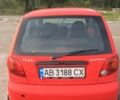 Красный Дэу Матиз, объемом двигателя 0.8 л и пробегом 130 тыс. км за 2000 $, фото 1 на Automoto.ua