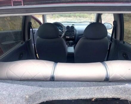 Красный Дэу Матиз, объемом двигателя 0.8 л и пробегом 121 тыс. км за 3000 $, фото 6 на Automoto.ua