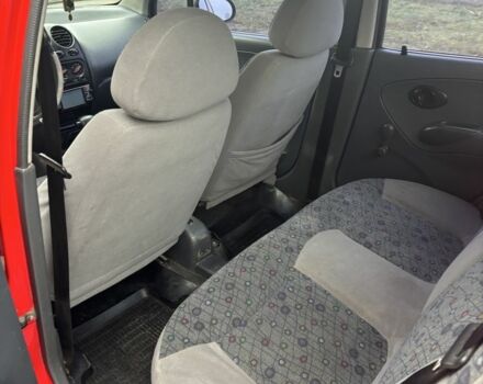 Красный Дэу Матиз, объемом двигателя 0.8 л и пробегом 132 тыс. км за 2200 $, фото 5 на Automoto.ua