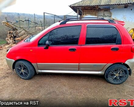 Красный Дэу Матиз, объемом двигателя 1 л и пробегом 132 тыс. км за 2500 $, фото 4 на Automoto.ua
