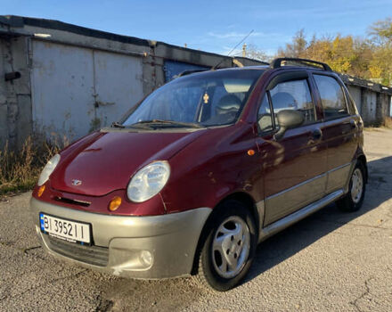 Червоний Деу Матіз, об'ємом двигуна 1 л та пробігом 92 тис. км за 2000 $, фото 1 на Automoto.ua