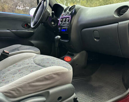 Красный Дэу Матиз, объемом двигателя 0.8 л и пробегом 175 тыс. км за 2850 $, фото 22 на Automoto.ua