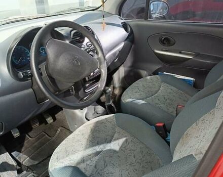 Красный Дэу Матиз, объемом двигателя 1 л и пробегом 84 тыс. км за 1700 $, фото 4 на Automoto.ua