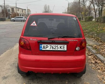 Красный Дэу Матиз, объемом двигателя 0.8 л и пробегом 109 тыс. км за 3500 $, фото 2 на Automoto.ua