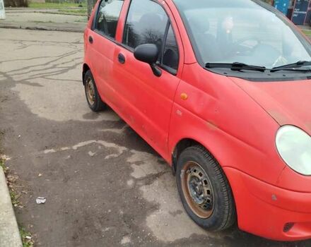 Красный Дэу Матиз, объемом двигателя 0.8 л и пробегом 106 тыс. км за 1800 $, фото 12 на Automoto.ua