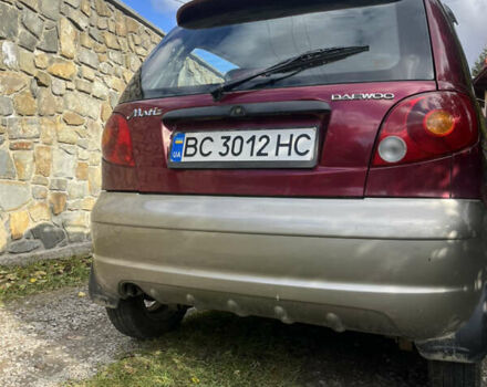 Дэу Матиз 2007 в Львове на Automoto.ua Красный Дэу Матиз, объемом двигателя 1 л и пробегом 125 тыс. км за 2600 $, фото 1 на Automoto.ua