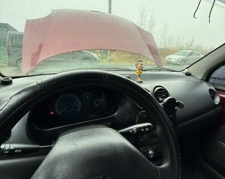 Красный Дэу Матиз, объемом двигателя 0.8 л и пробегом 111 тыс. км за 2000 $, фото 5 на Automoto.ua