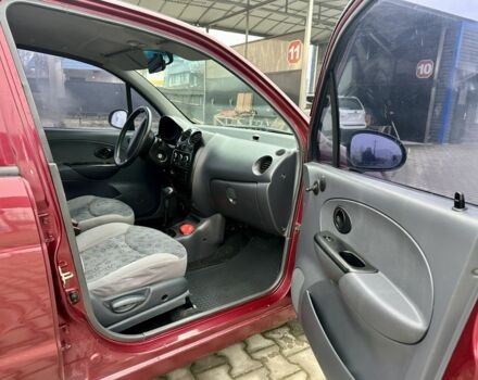Красный Дэу Матиз, объемом двигателя 0.8 л и пробегом 174 тыс. км за 2800 $, фото 6 на Automoto.ua