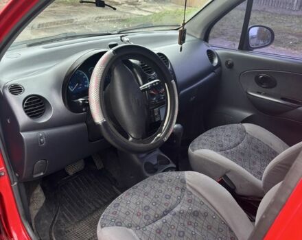 Красный Дэу Матиз, объемом двигателя 0.8 л и пробегом 132 тыс. км за 2200 $, фото 4 на Automoto.ua
