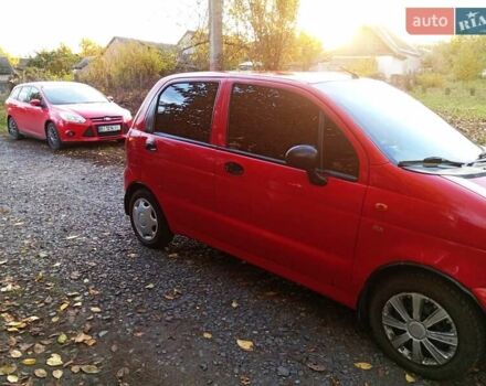 Дэу Матиз 2007 в Золотоноше на Automoto.ua Красный Дэу Матиз, объемом двигателя 0.8 л и пробегом 138 тыс. км за 2750 $, фото 11 на Automoto.ua