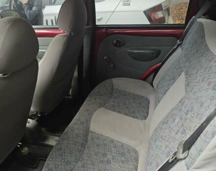 Красный Дэу Матиз, объемом двигателя 0.8 л и пробегом 125 тыс. км за 1800 $, фото 9 на Automoto.ua